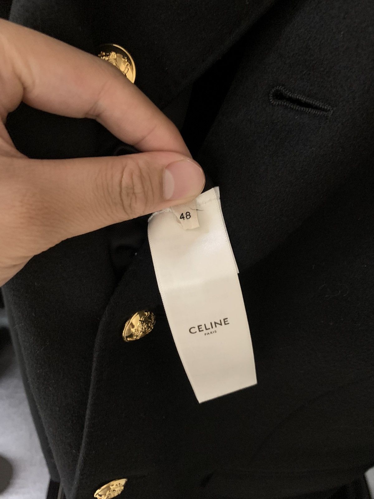 Celine Celine 2021FW Rectangle Spencer jacket Size US M / EU 48-50 / 2 - 4 Thumbnail