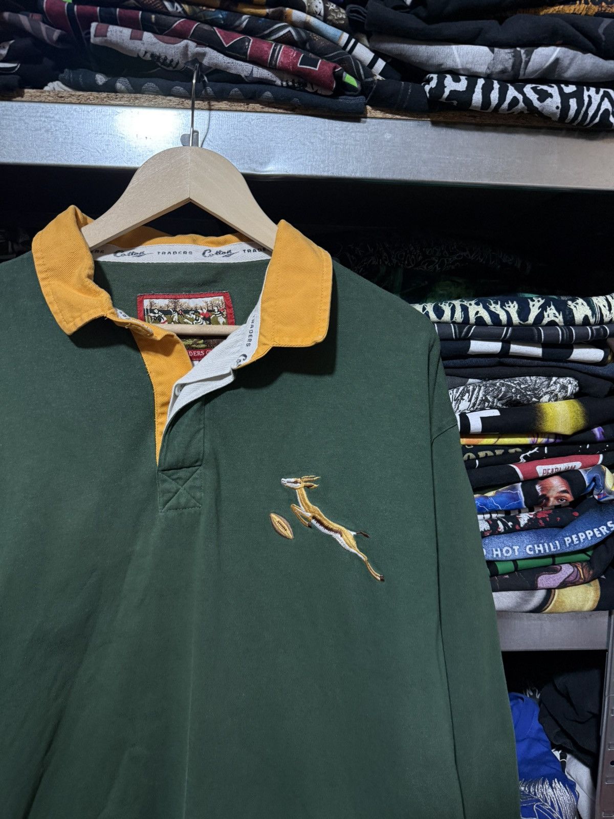 Cotton Traders Vintage 90s Cotton Traders South Africa Rugby Jersey Size US XXL / EU 58 / 5 - 3 Thumbnail