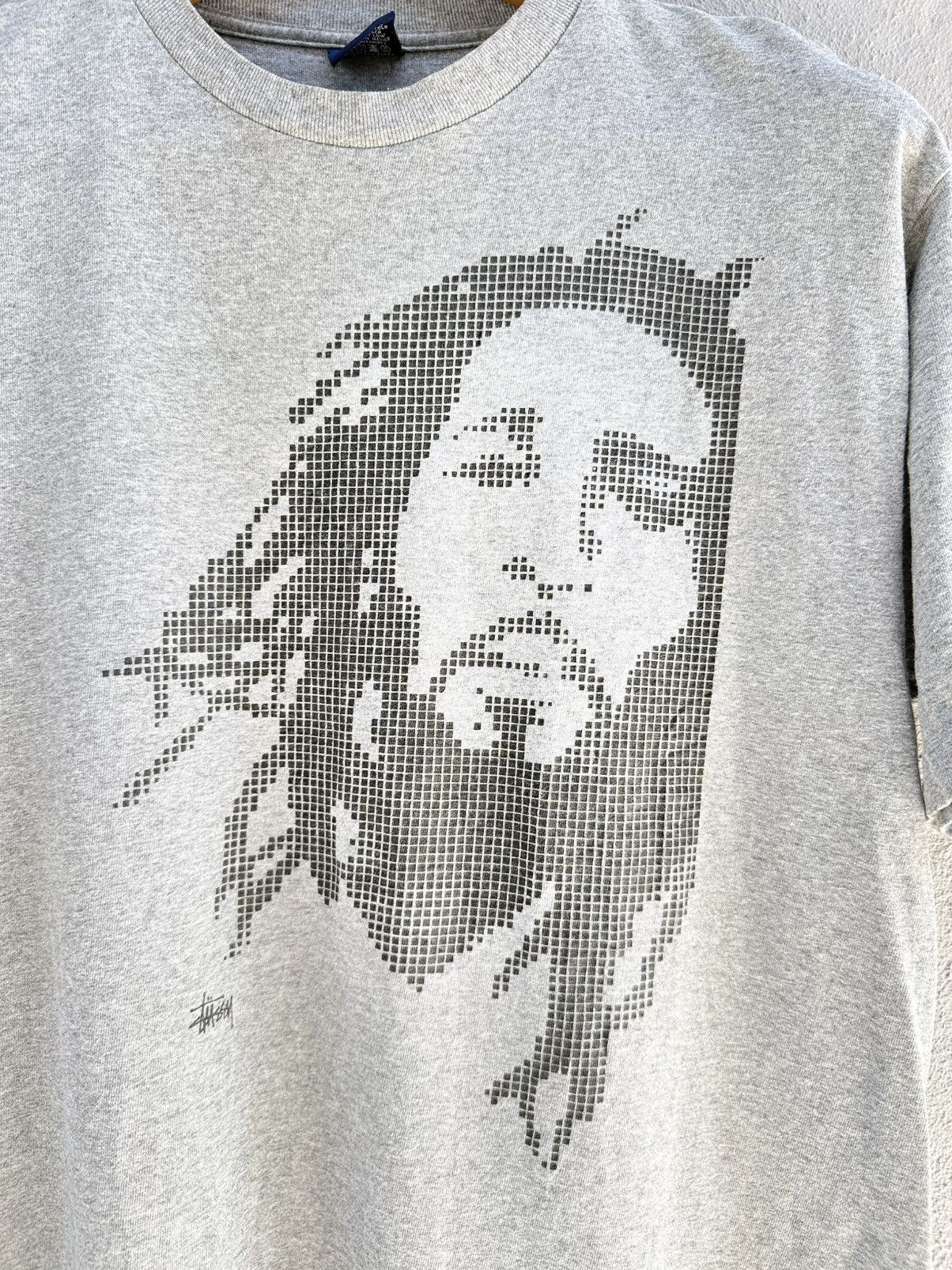 Stussy Rare Vintage 90s Stussy Bob Marley Graphic Tee Size US L / EU 52-54 / 3 - 2 Thumbnail