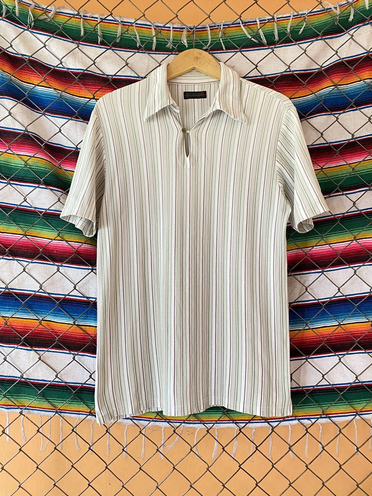 Beauty Beast × Japanese Brand × Morgan Homme Morgan Homme Polo Shirt Size US L / EU 52-54 / 3 - 1 Thumbnail