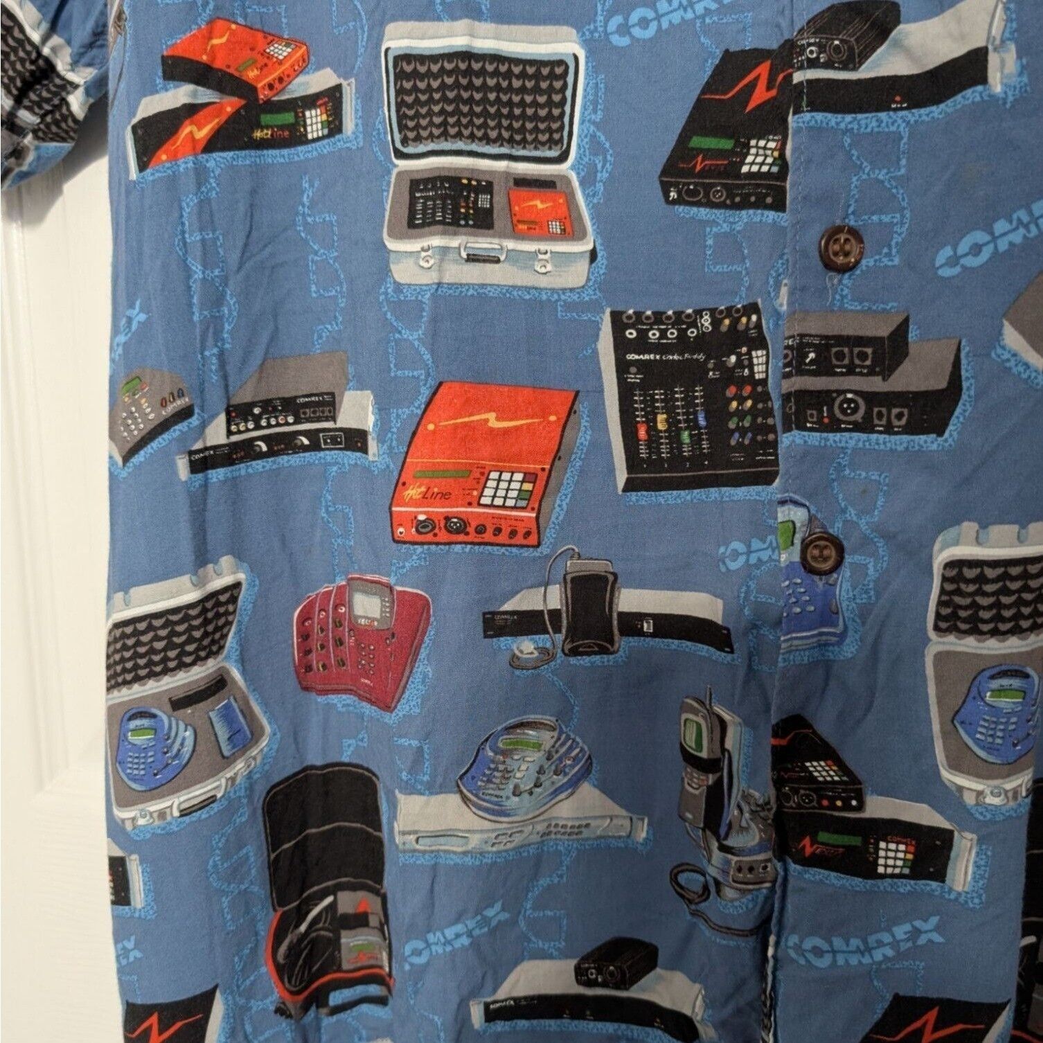 Reyn Spooner Vintage Reyn Spooner Comrex Shirt Mens Size XXL Blue Sound Size XXL / US 16-18 / IT 52-54 - 3 Thumbnail
