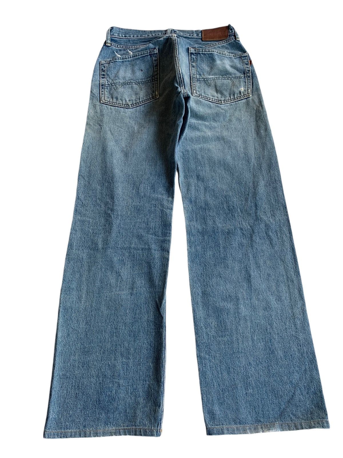 Kapital VINTAGE EDWIN 505 SELVEDGE FADED DISTRESSED DENIM 🎌☠️ Size US 29 - 4 Thumbnail