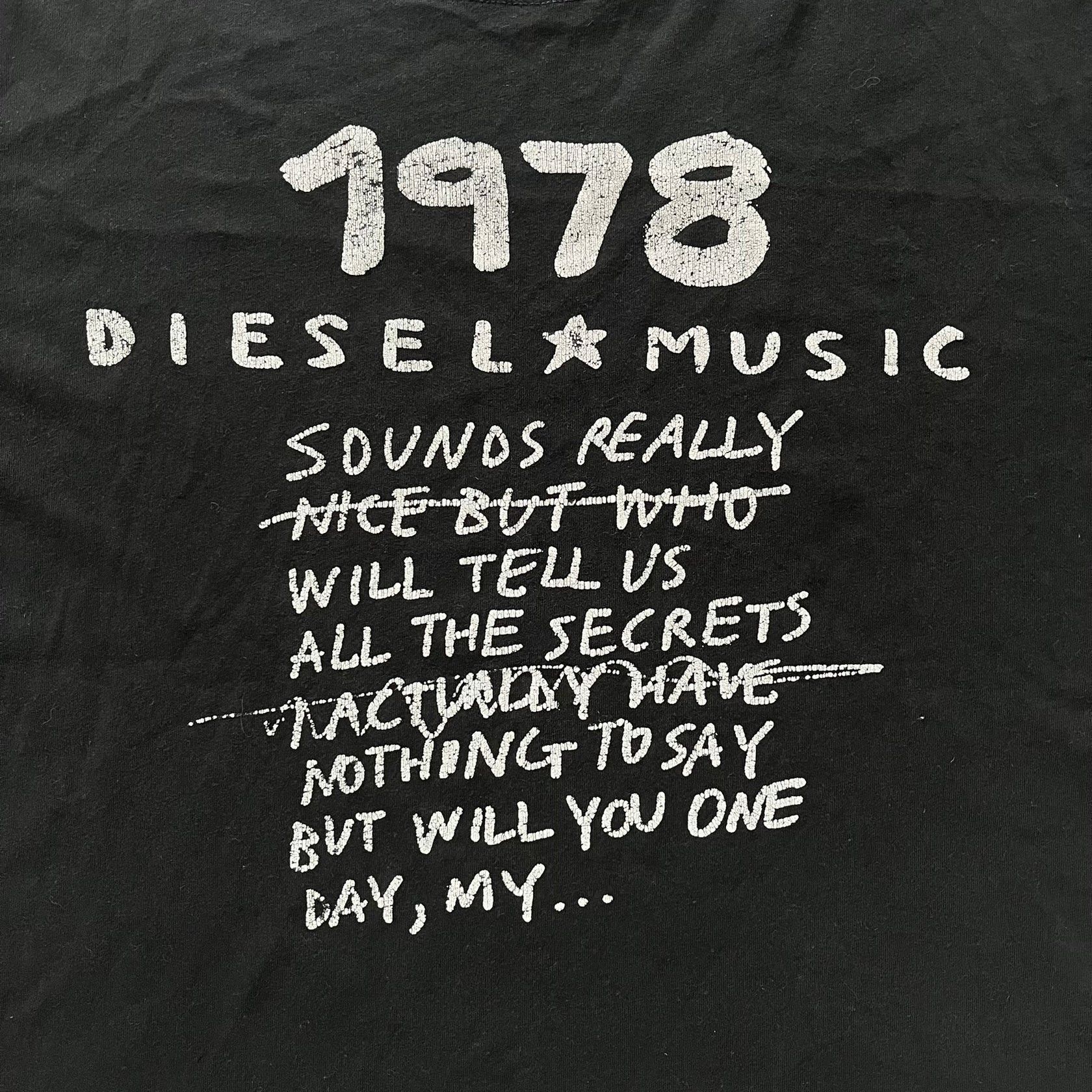 Diesel Diesel Music 1978 Tee Size US M / EU 48-50 / 2 - 2 Thumbnail