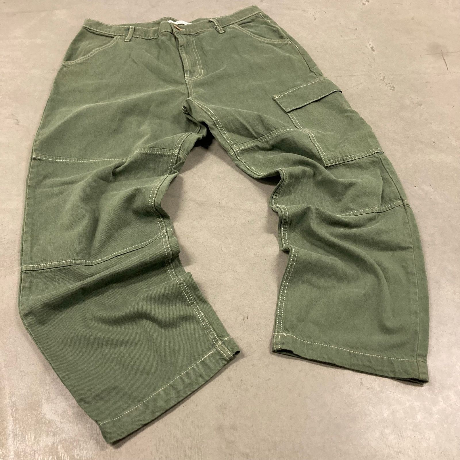 vintage baggy mng cargo pants 36x29