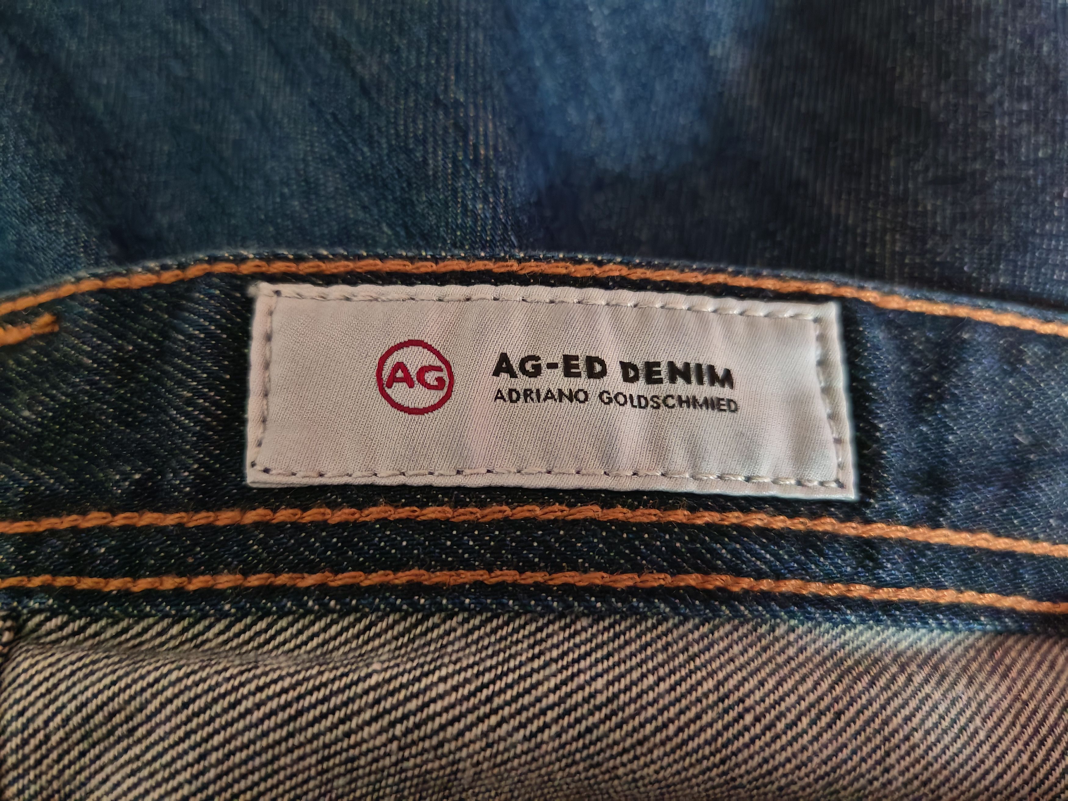 AG Adriano Goldschmied AG Adriano Goldschmied Soft Denim Mens Jeans sz 32 Straight Size US 32 / EU 48 - 5 Thumbnail
