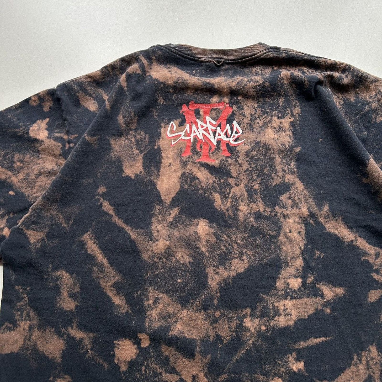 Vintage Vintage Y2K Scarface Movie Al Pacino T Shirt XL Faded Black Size US XL / EU 56 / 4 - 4 Thumbnail