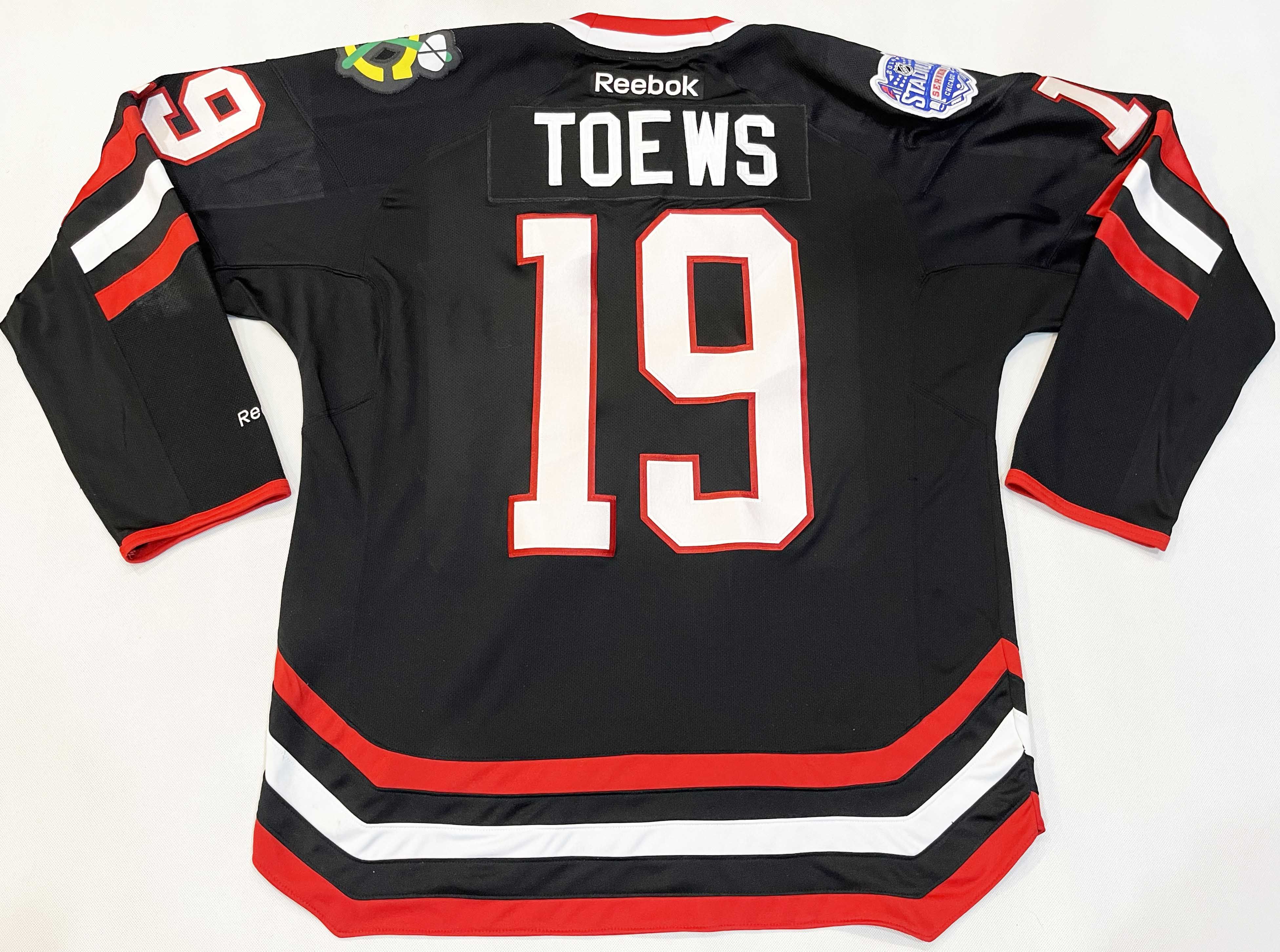 Chicago Blackhawks NHL Reebok Reebok 2014 Chicago Blackhawks TOEWS 19 NHL Hockey Jersey Grailed