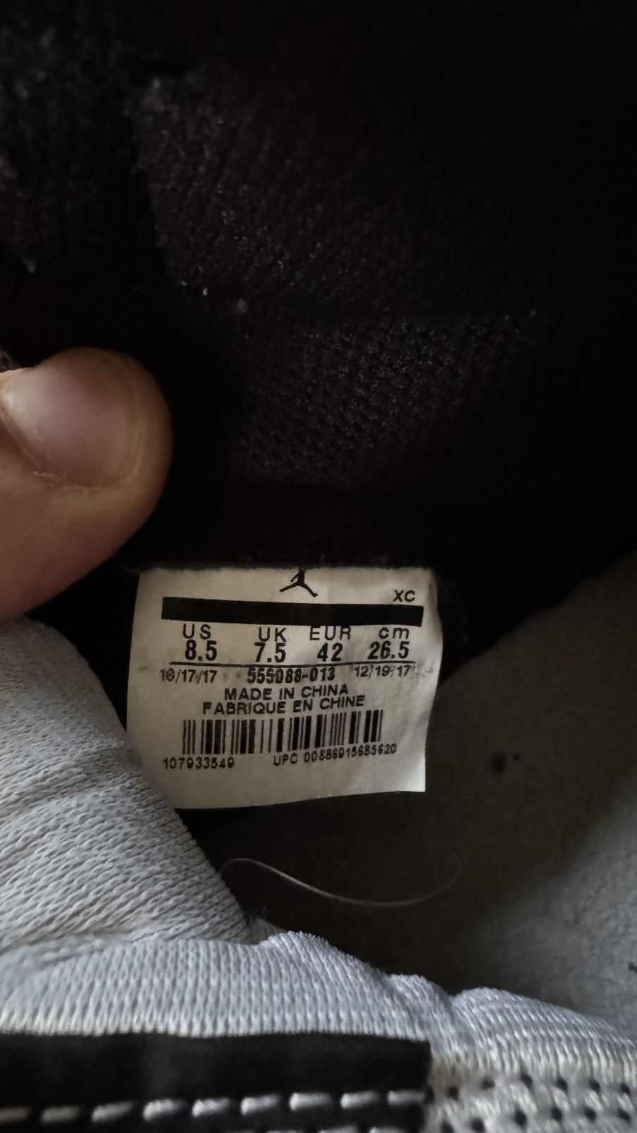 Jordan Brand Air Jordan 1 Retro Size US 8.5 / EU 41-42 - 10 Thumbnail