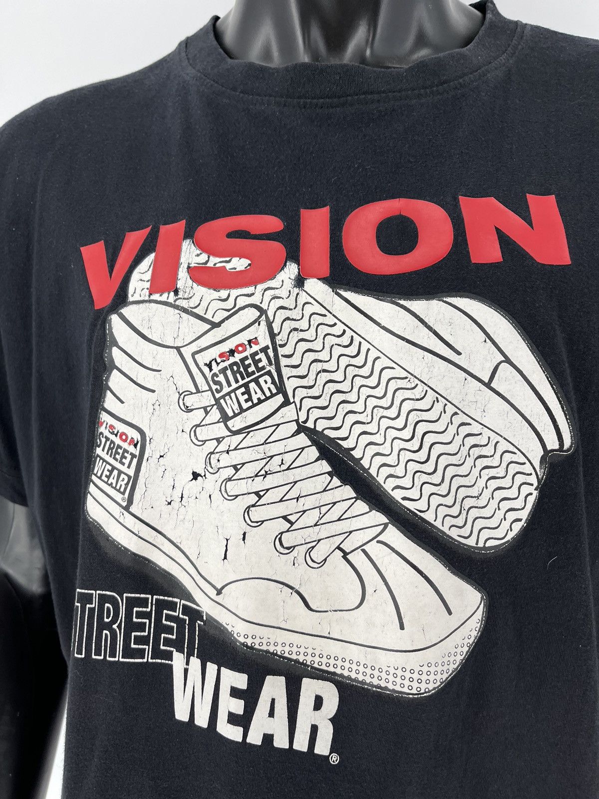 Vintage × Vision Streetwear Vintage Y2K Vision Streer Wear Skateboard T Shirt Size US XL / EU 56 / 4 - 6 Thumbnail