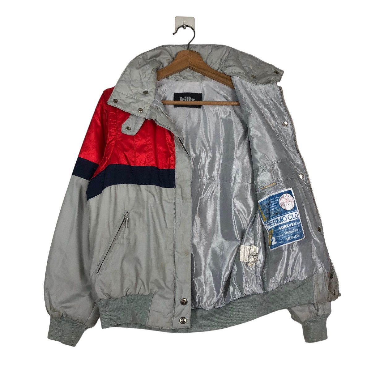 Japanese Brand 📌VINTAGE CROPPED BIKER SKI JACKET KILLY ASICS JAPAN Size US S / EU 44-46 / 1 - 3 Thumbnail