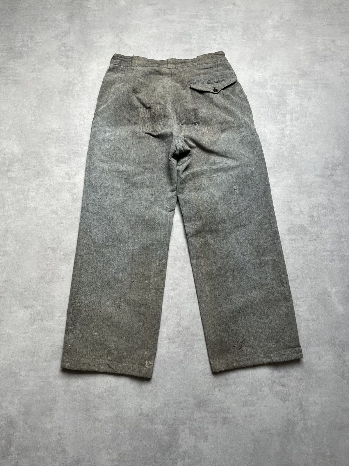 Vintage Rare true vintage 1930’s french workwear trouser Size US 30 / EU 46 - 3 Thumbnail
