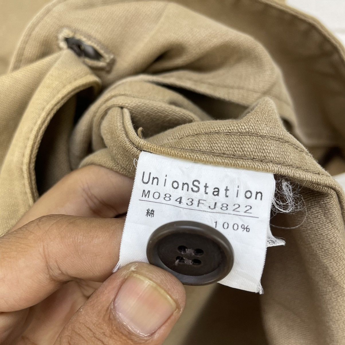 Japanese Brand × Vintage Japanese Brand Union Station Chore Jacket Size US M / EU 48-50 / 2 - 5 Thumbnail