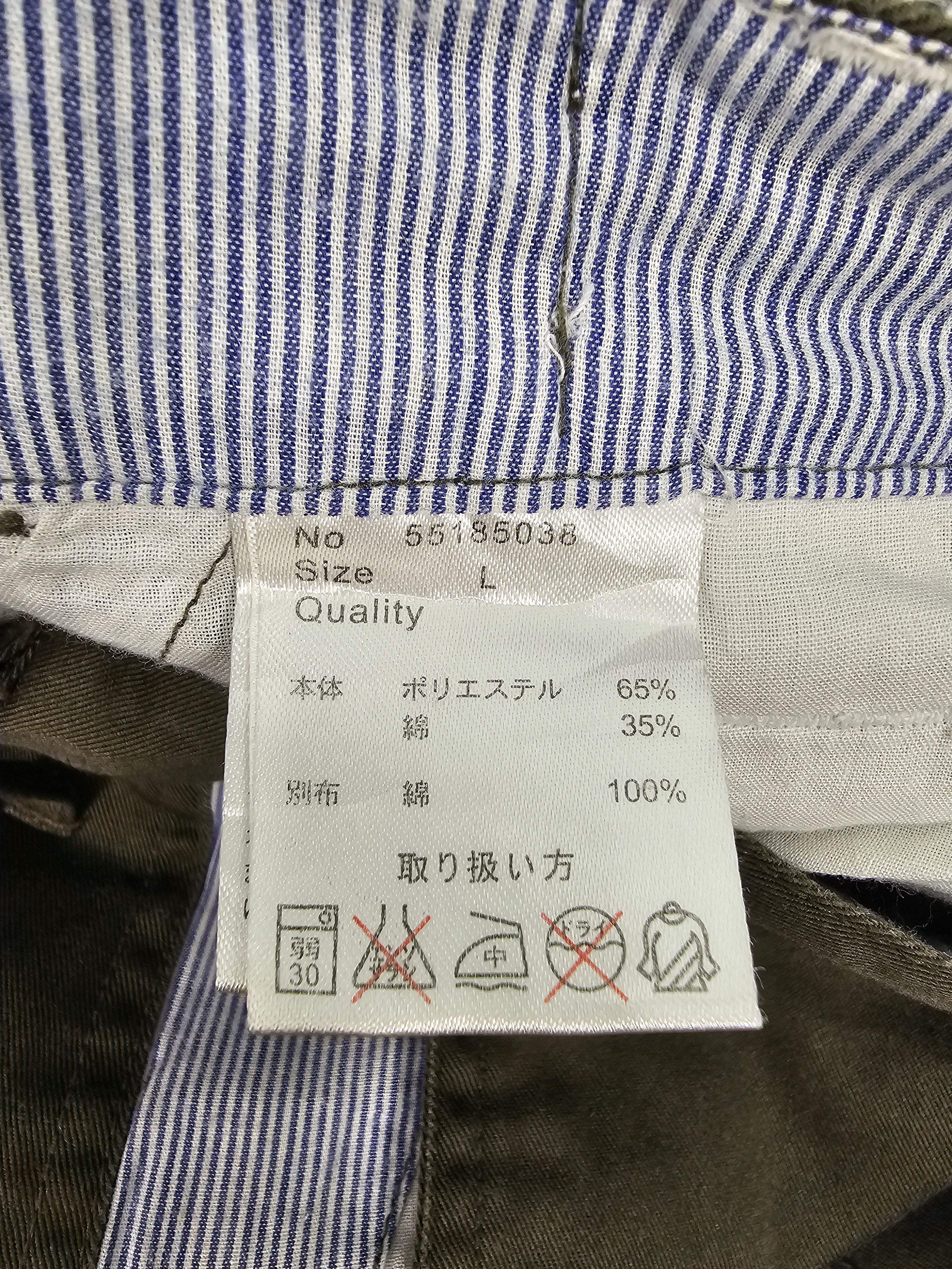 Japanese Brand BRTH BREATH Tactical Cargo Multi Pocket Pants JB0292 Size US 33 - 15 Thumbnail
