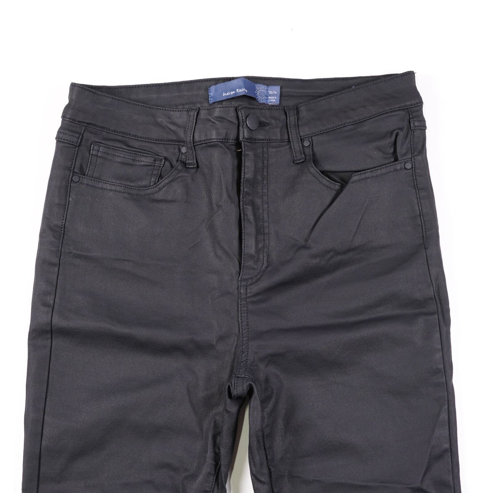 Other Indigo Rising Slim Stretch Skinny Jeans Straight Pants 13/14 Size 28" / US 6 / IT 42 - 5 Thumbnail