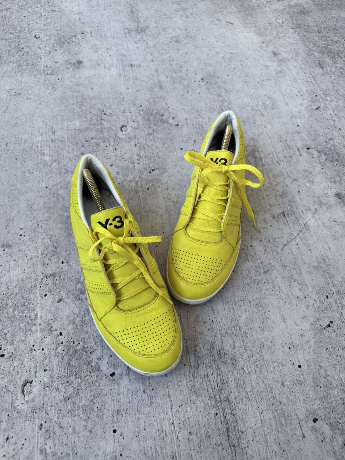 Adidas × Y-3 × Yohji Yamamoto Adidas Yohji Yamamoto Y-3 Honja Leather Trainers Shoes Size US 9 / EU 42 - 4 Thumbnail