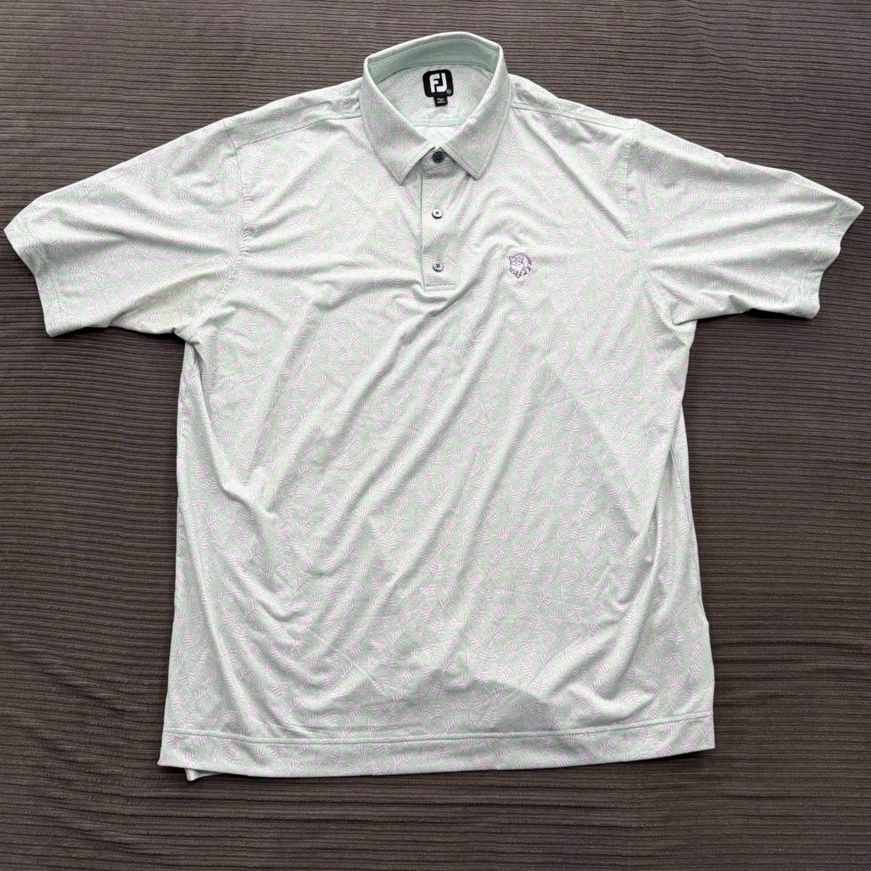 Footjoy FootJoy Polo Shirt Men XL Multicolor Floral Print Golf Outdoor Shirt Size US XL / EU 56 / 4 - 2 Thumbnail