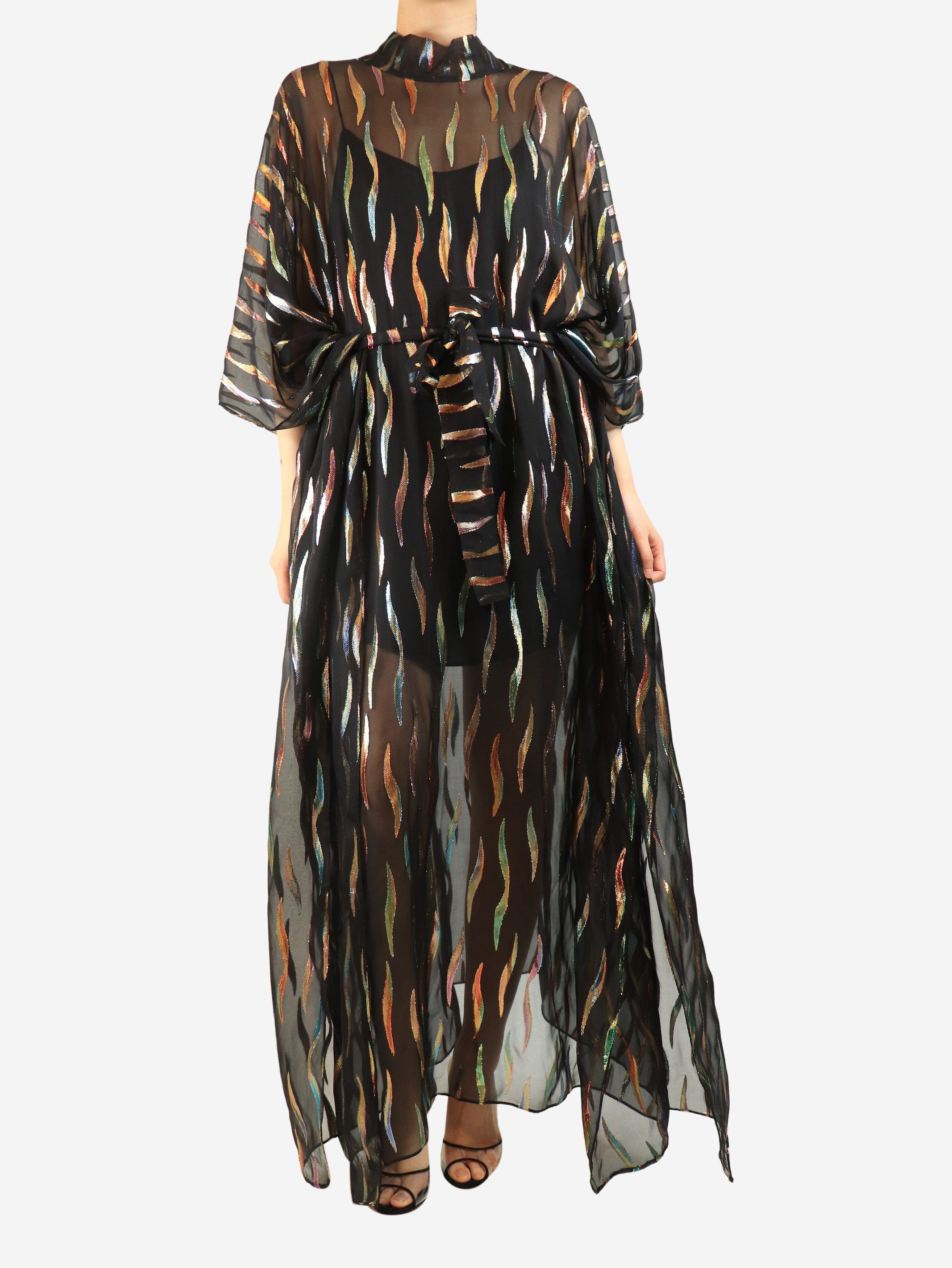 Other Black Sahara kaftan - UK 12 Size ONE SIZE - 1 Thumbnail