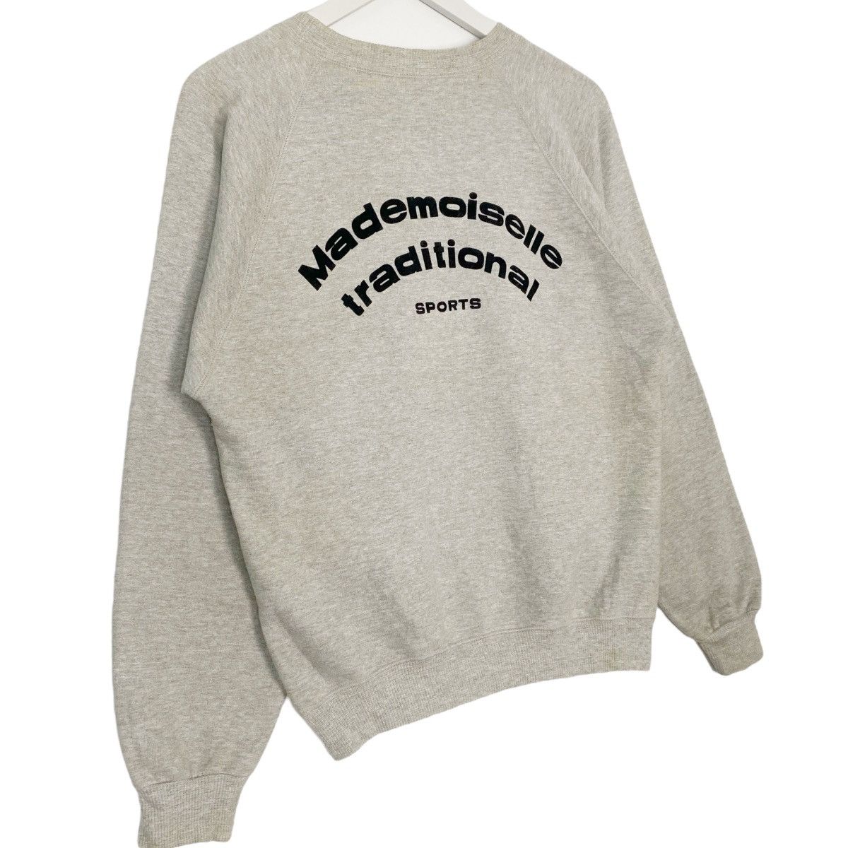 Vintage Vintage Ronmega Crewneck Sweatshirt Grey Pullover Size M Size US M / EU 48-50 / 2 - 8 Thumbnail