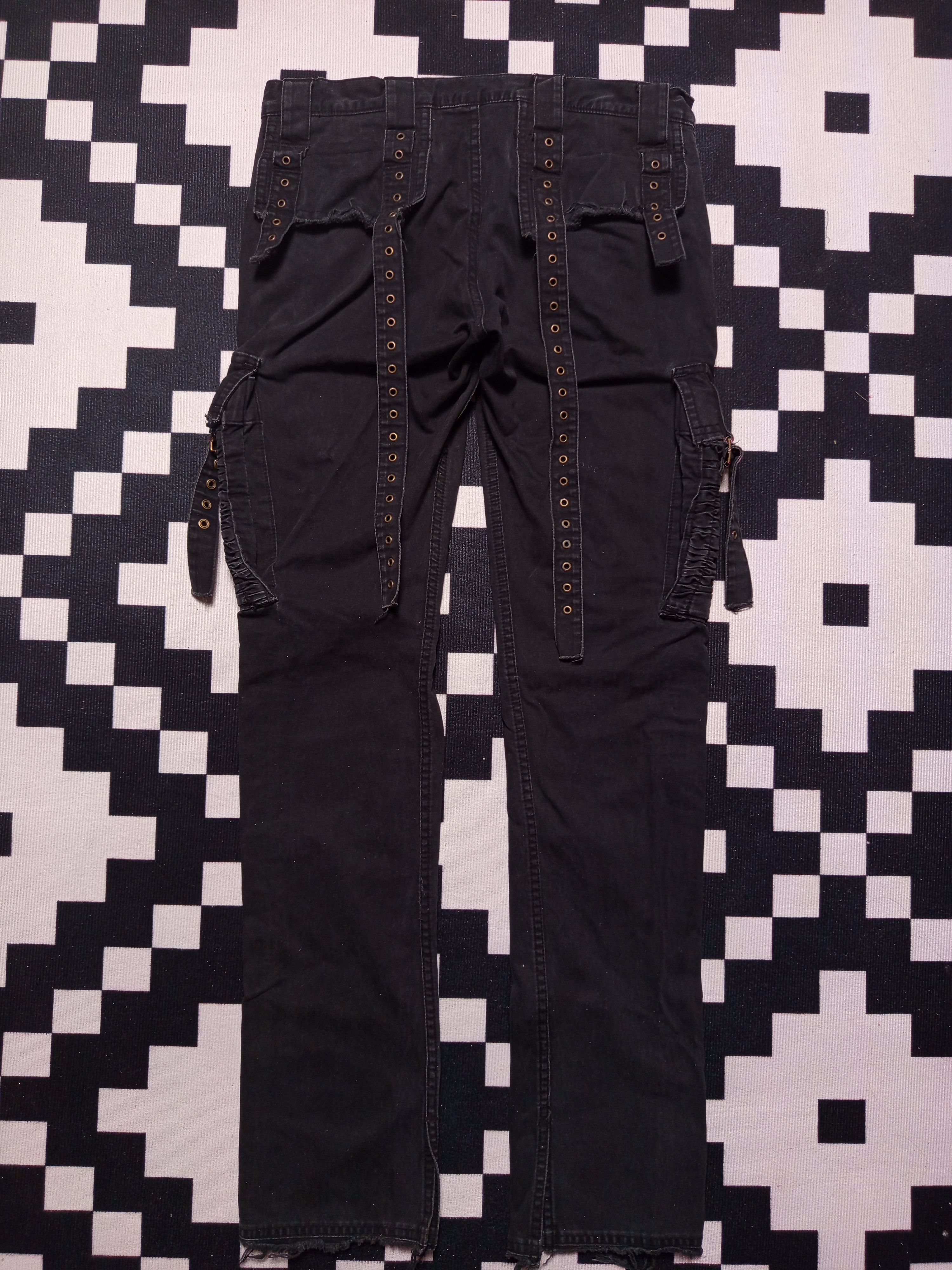 Hysteric Glamour 💥WASHED HYSTERIC GLAMOUR BALENCIAGA STYLE JAPANESE JEANS Size US 30 / EU 46 - 11 Thumbnail