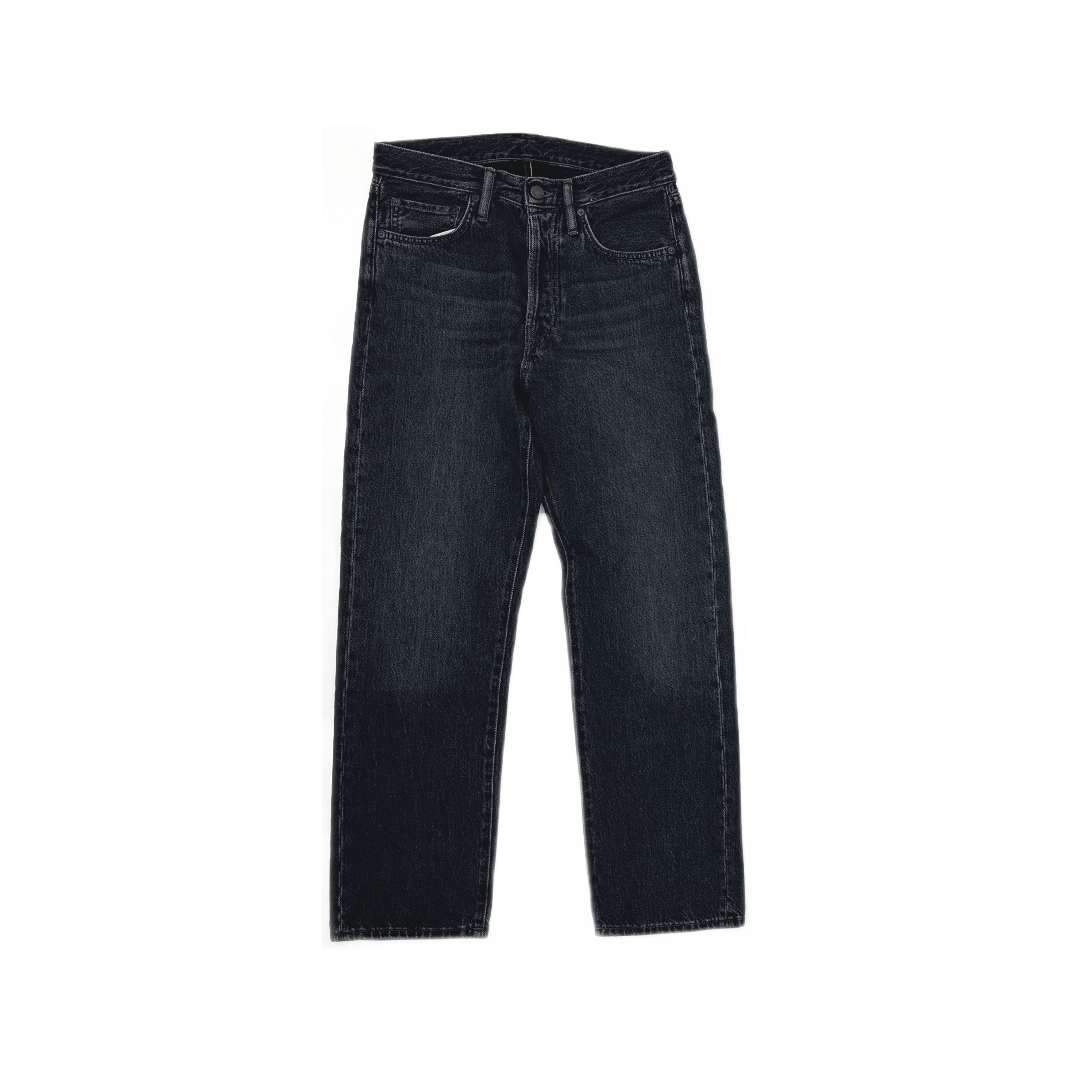 Acne Studios acne studios 1992m vintage black fw22 flared jeans 