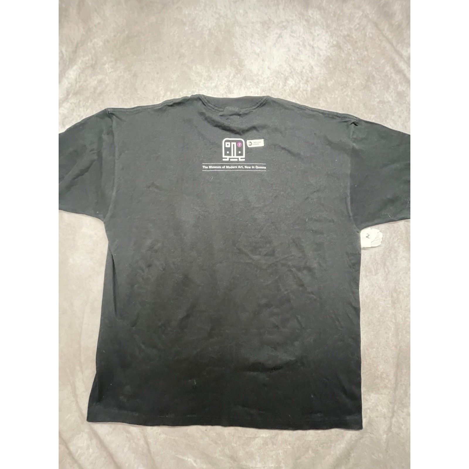 MoMA NWT 2004 VTG MoMA QNS 7 Train T-Shirt XL Y2K Museum of Moder Size US XL / EU 56 / 4 - 6 Thumbnail