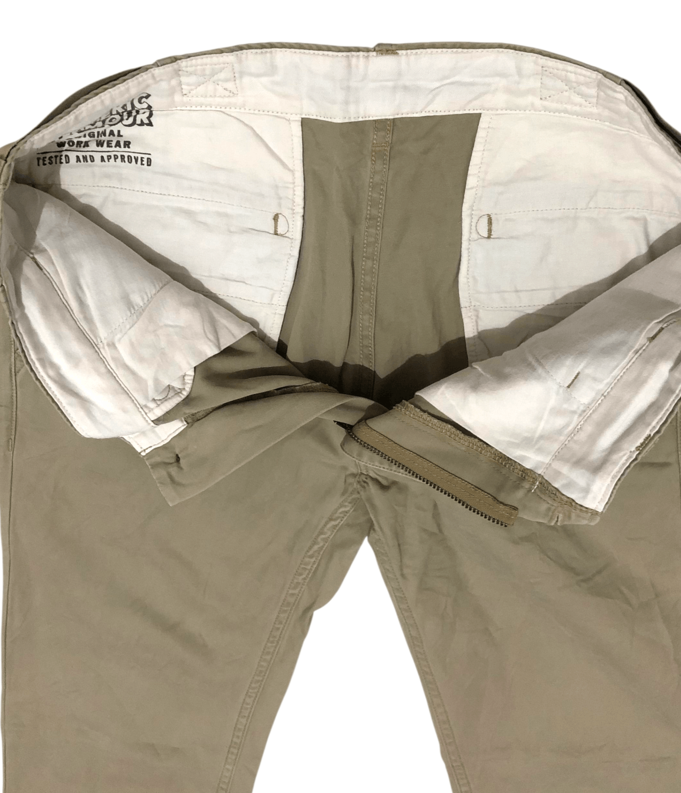 Hysteric Glamour Rare Hysteric Glamour Original Work Wear Chinos Khaki Beige Size US 33 - 4 Thumbnail
