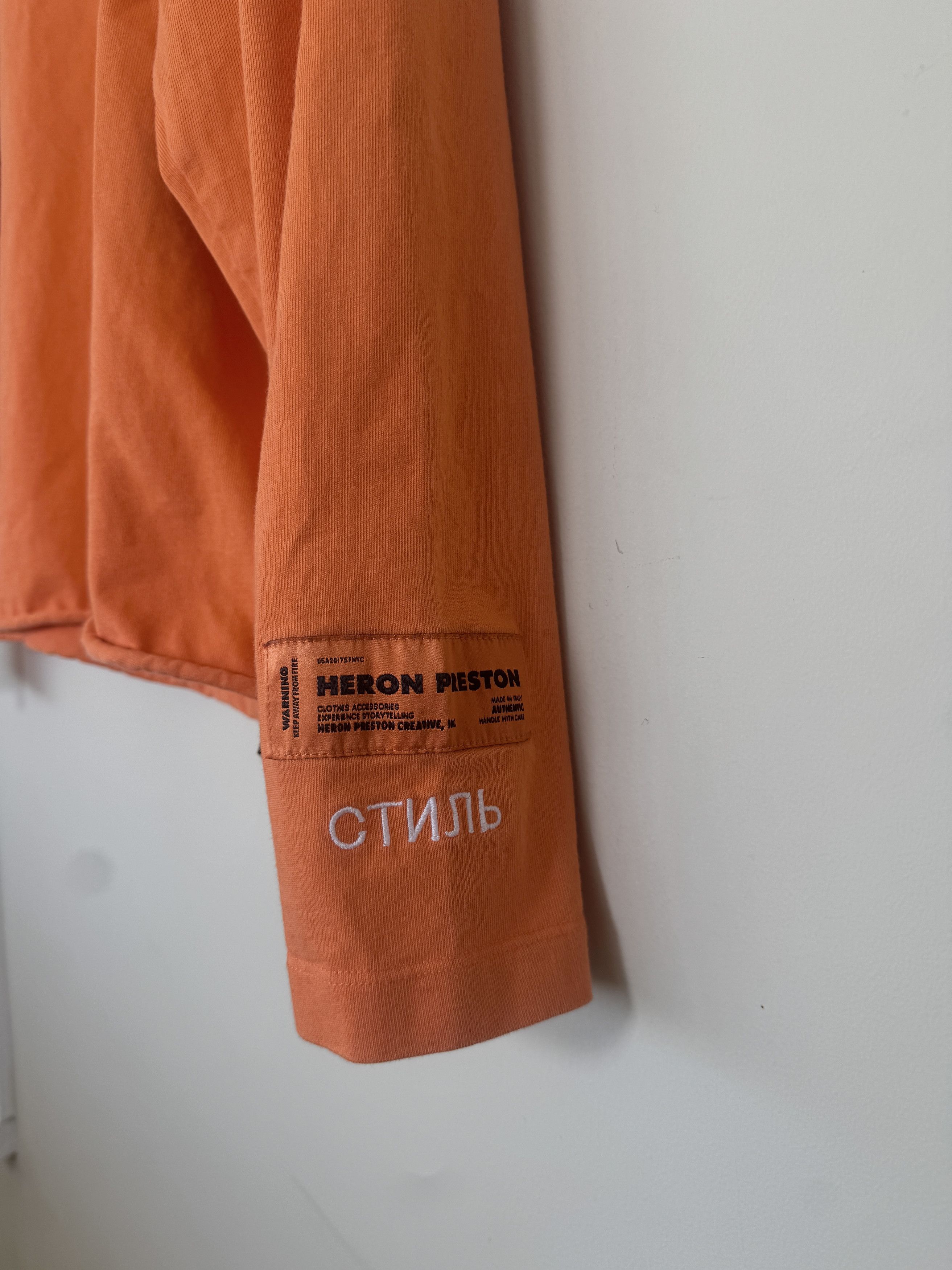 Heron Preston Heron Preston L/S Size US XL / EU 56 / 4 - 6 Thumbnail