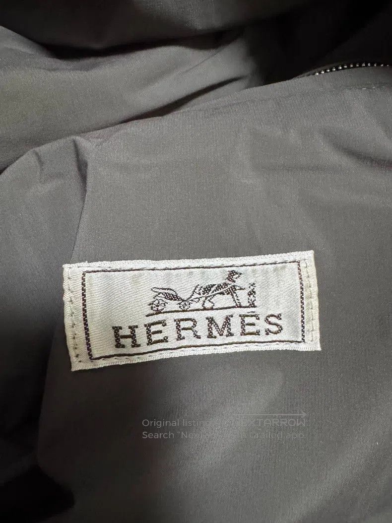 Hermes Hermes Vest with Side Slits and Silver Studs on Both Sides Size US XL / EU 56 / 4 - 6 Thumbnail