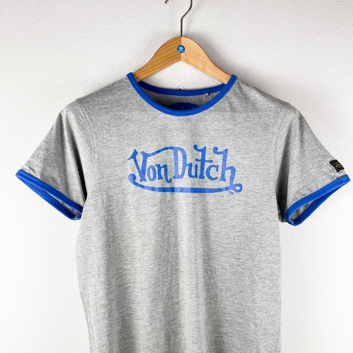 Von Dutch Y2K Von Dutch Promo T Shirt Navy gray Mens size L Size US L / EU 52-54 / 3 - 3 Thumbnail