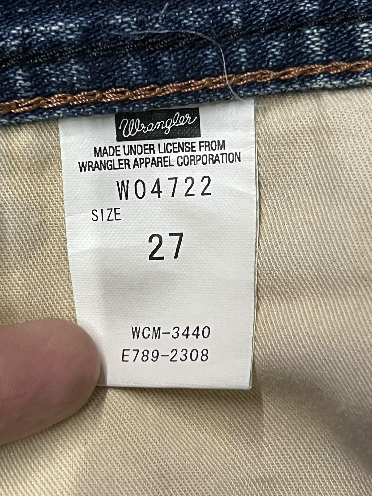 Wrangler Vintage Y2K Wrangler - Faded Mud Wash, Distressed Denim Size US 29 - 12 Thumbnail