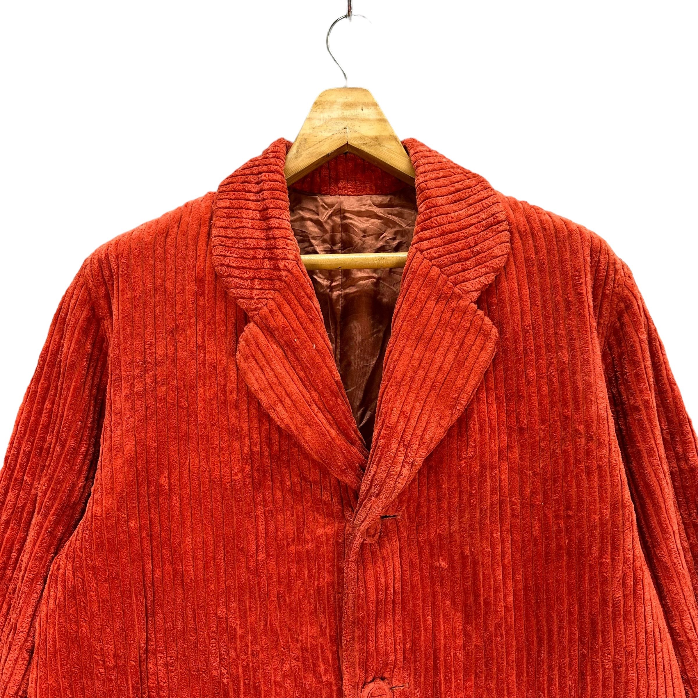 Hysteric Glamour Hysteric Glamour Orange Corduroy Overcoat #A20-0471 Size US M / EU 48-50 / 2 - 2 Thumbnail