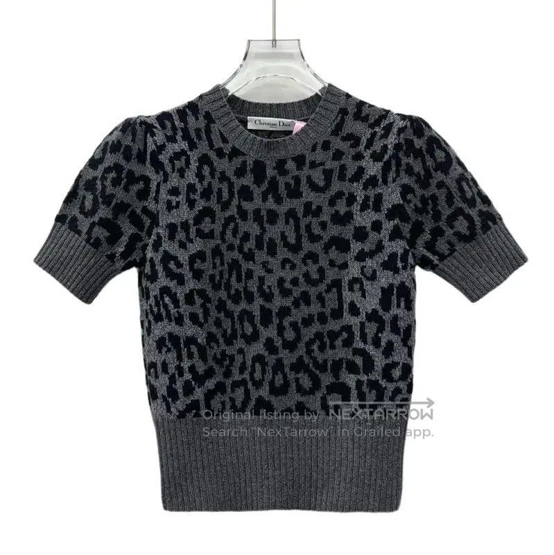 Dior Dior Deep Gray Cashmere Pullover Sweater . Size XXS / US 00 / IT 34 - 1 Thumbnail