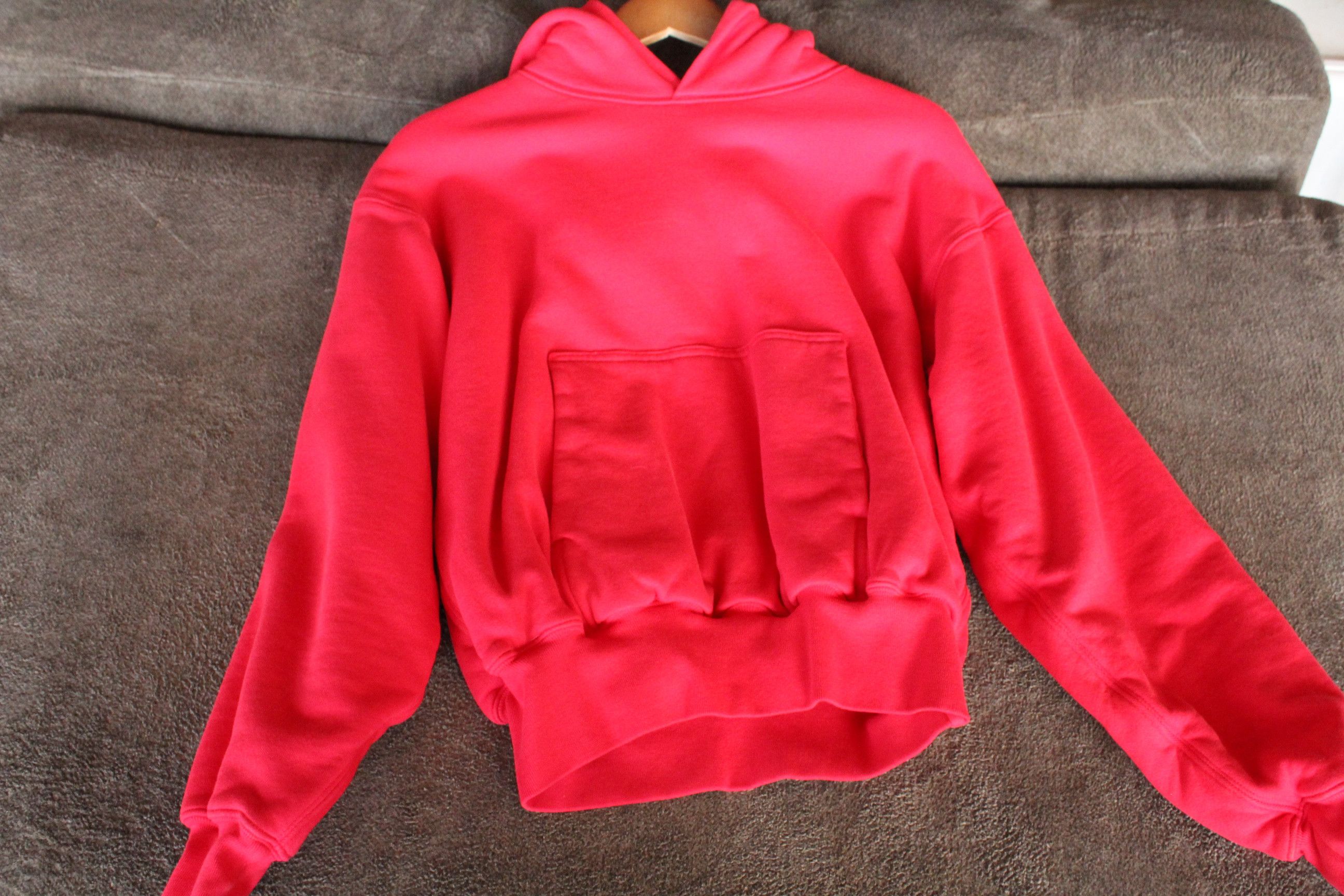 Yeezy Gap Perfect Hoodie Red Yeezy X Gap Perfect Hoodie