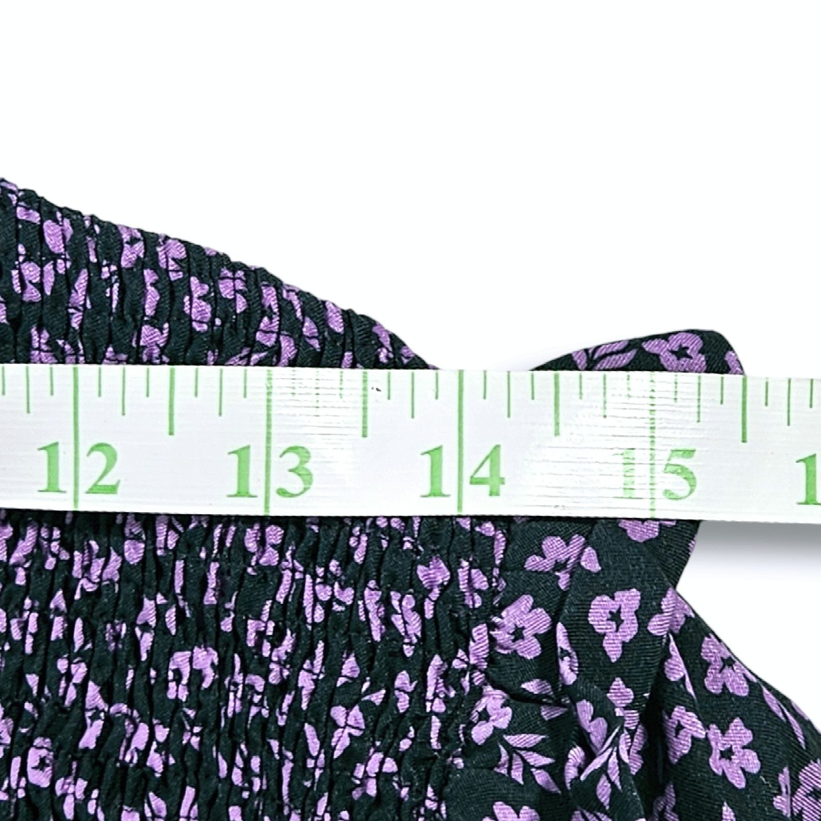 Barbour NWT Barbour Midhurst Mock Neck Blouse Sz. 8 Purple Black Size M / US 6-8 / IT 42-44 - 9 Thumbnail