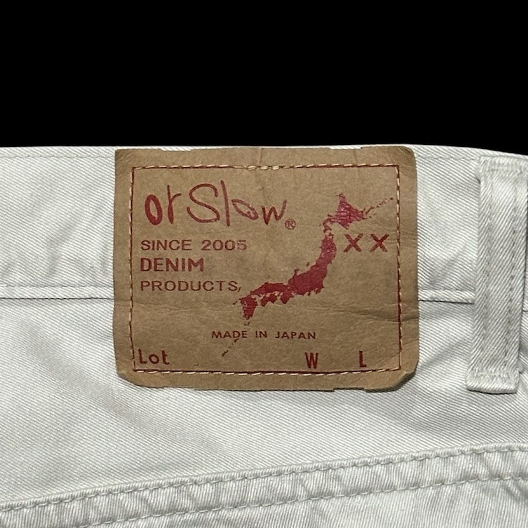 Orslow Grailed🔥Orslow Denim Light Cream Colour Jeans Size US 30 / EU 46 - 8 Thumbnail