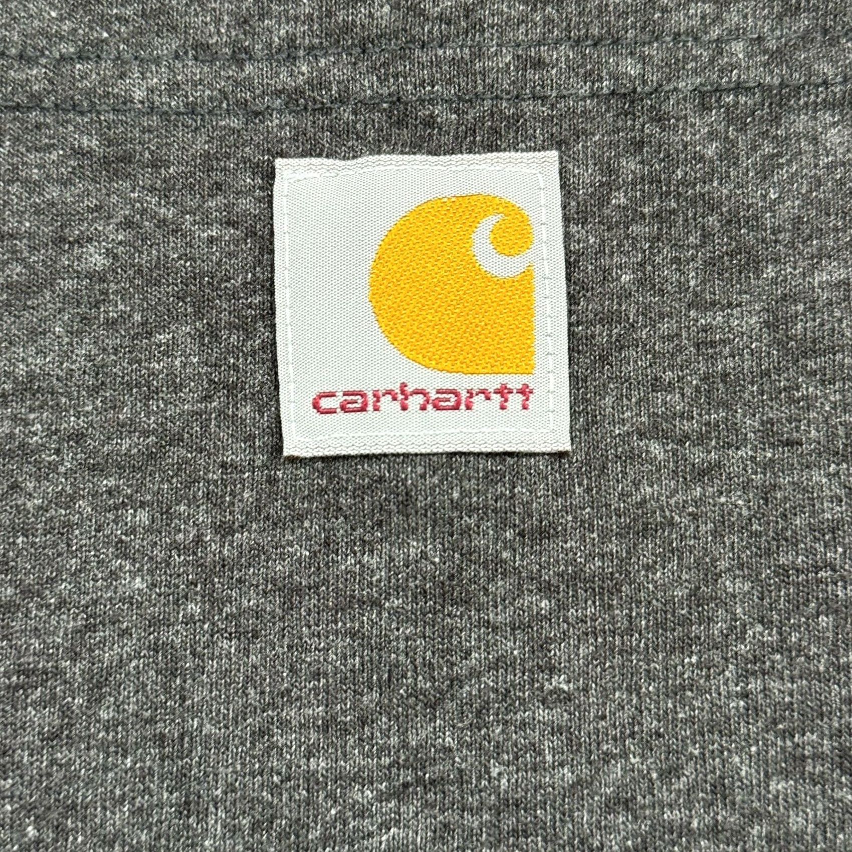 Carhartt Carhartt T-Shirt Long Sleeve Men XL Gray Crew Neck Pocket Tagless Relaxed Workwear Tee Size US XL / EU 56 / 4 - 5 Thumbnail