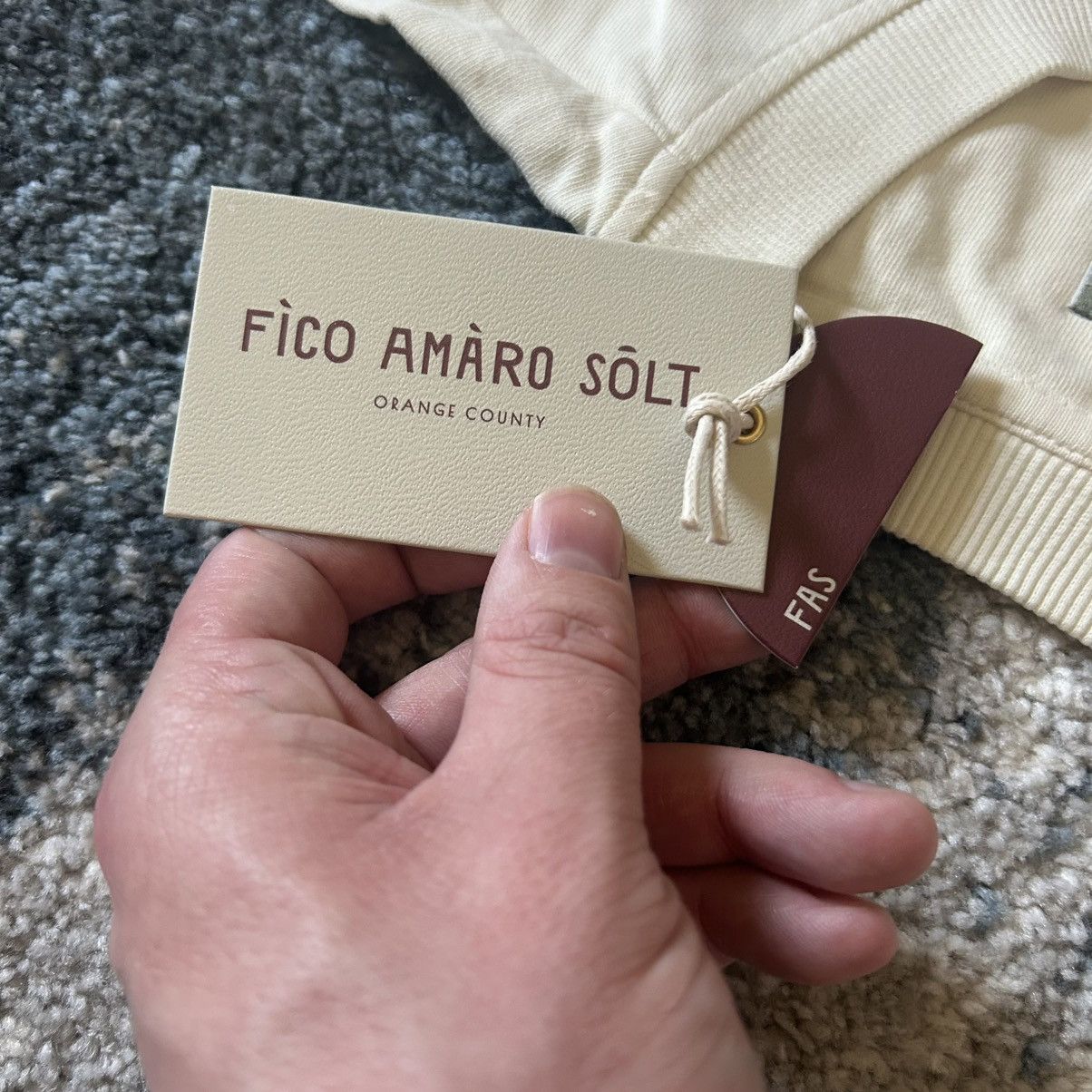 Vintage FìCO AMÀRO SÔLT BLiND STiTCH CACTUS TEE CREAM ORANGE COUNTY Size US XL / EU 56 / 4 - 15 Thumbnail