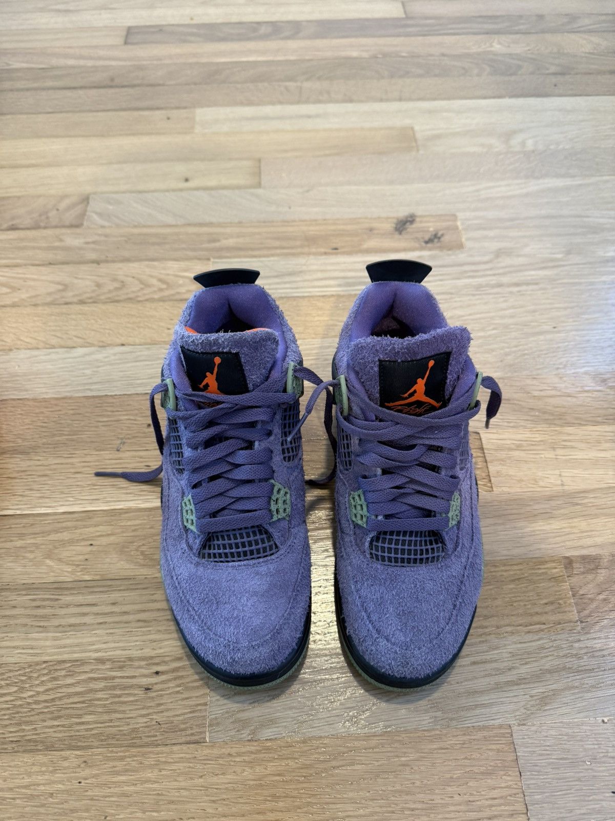 Nike Air Jordan 4 retro Canyon purple Size US 7 / EU 40 - 3 Thumbnail