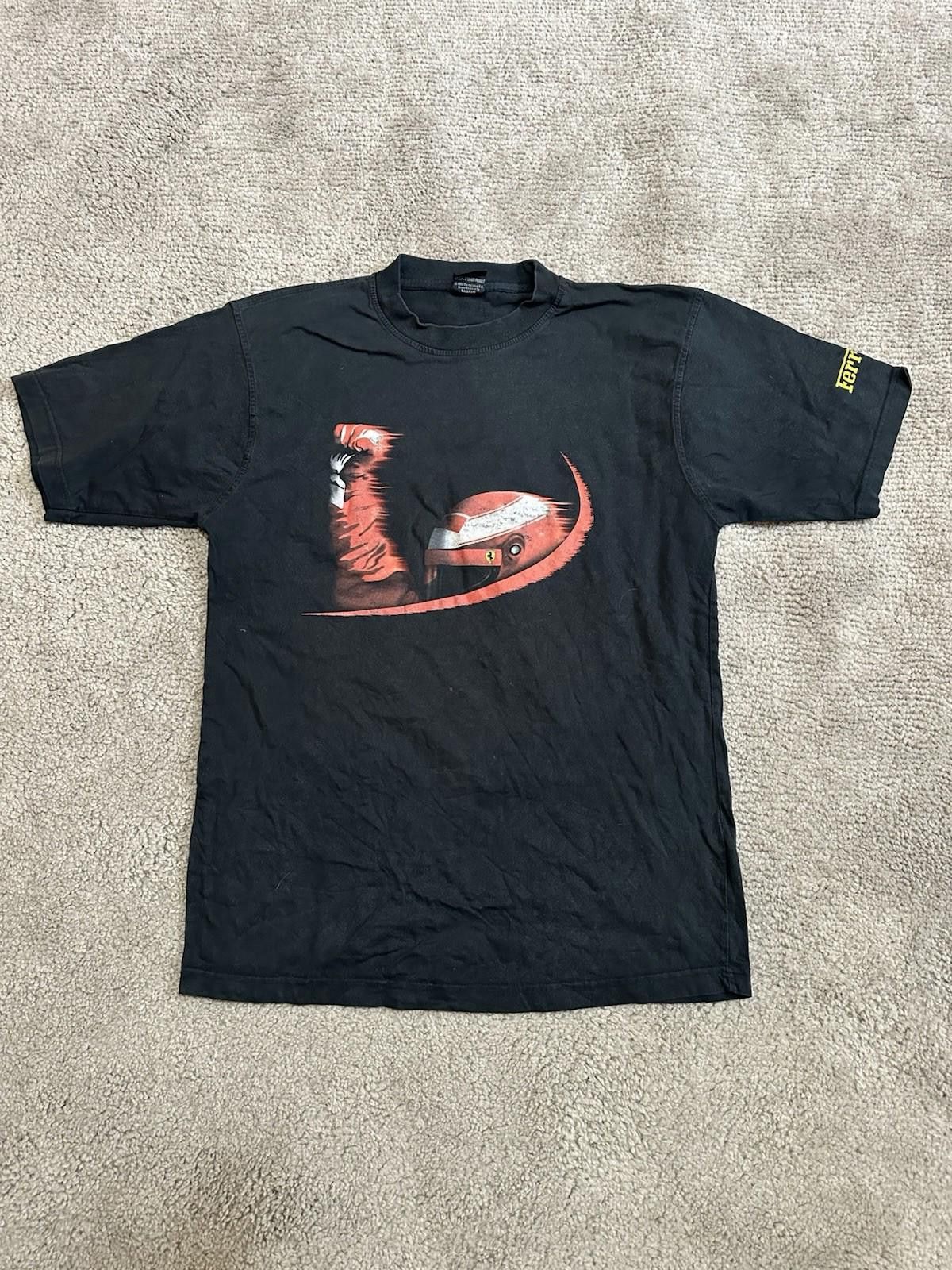 Ferrari 1999 Ferrari Michael Schumacher Racing F1 Graphic T Shirt Size US L / EU 52-54 / 3 - 1 Thumbnail
