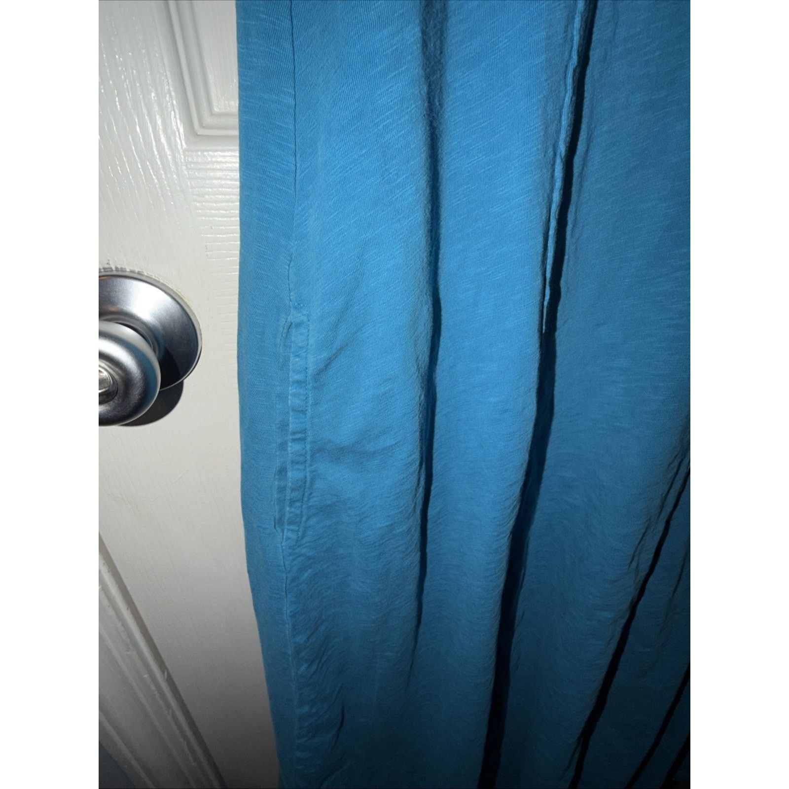 Soft Surroundings Soft Surroundings Women Teal Blue XL Maxi Dress Pockets Size XL / US 12-14 / IT 48-50 - 7 Thumbnail