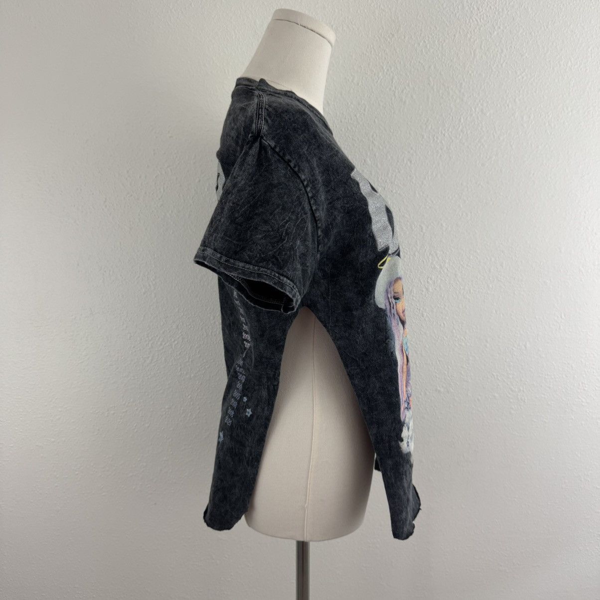Other BRATZ Y2K Vibes Dark Grey Acid Wash Reworked Graphic Tee Size S / US 4 / IT 40 - 5 Thumbnail