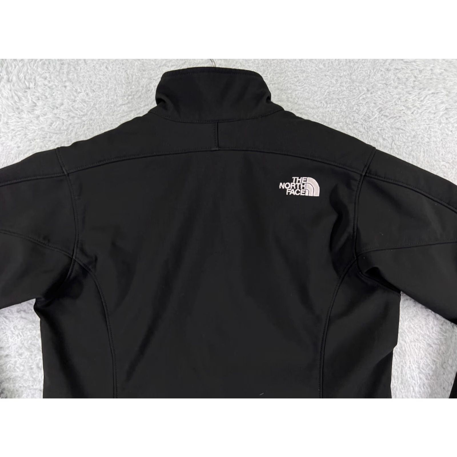 The North Face The North Face Jacket Women S Black Apex Mock Neck Full Zip Poly Blend Athletic Size S / US 4 / IT 40 - 7 Thumbnail