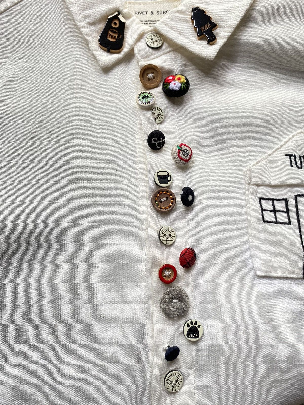 Designer × Japanese Brand RIVET & SURGE shirt Size US M / EU 48-50 / 2 - 3 Thumbnail
