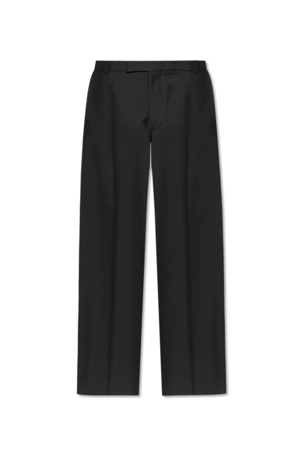 Alexander McQueen o1srvl11e0226 Low Rise Tailored Trousers In Black Size US 36 / EU 52 - 1 Thumbnail