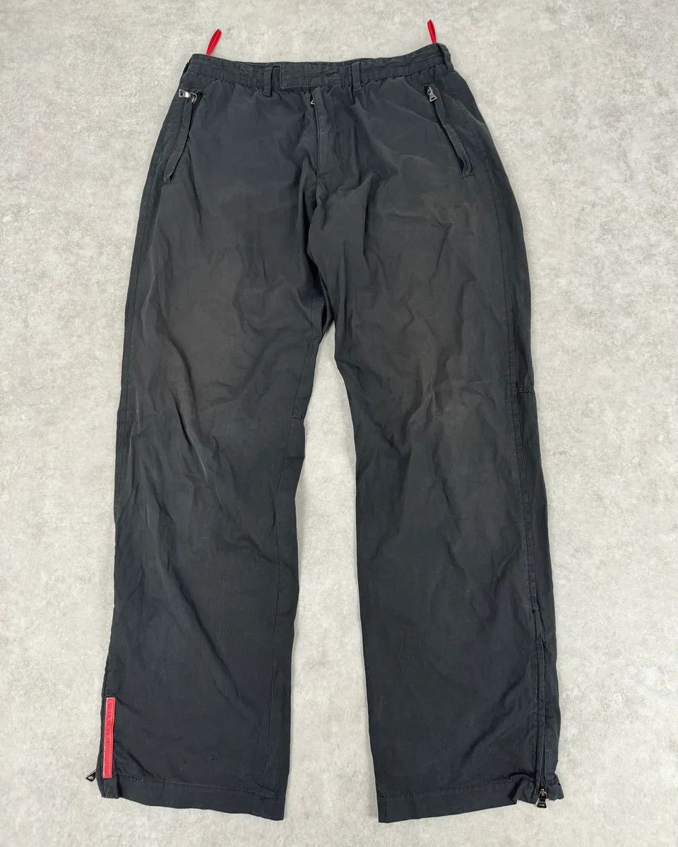 Prada Linea Rossa Nylon Pants | Grailed