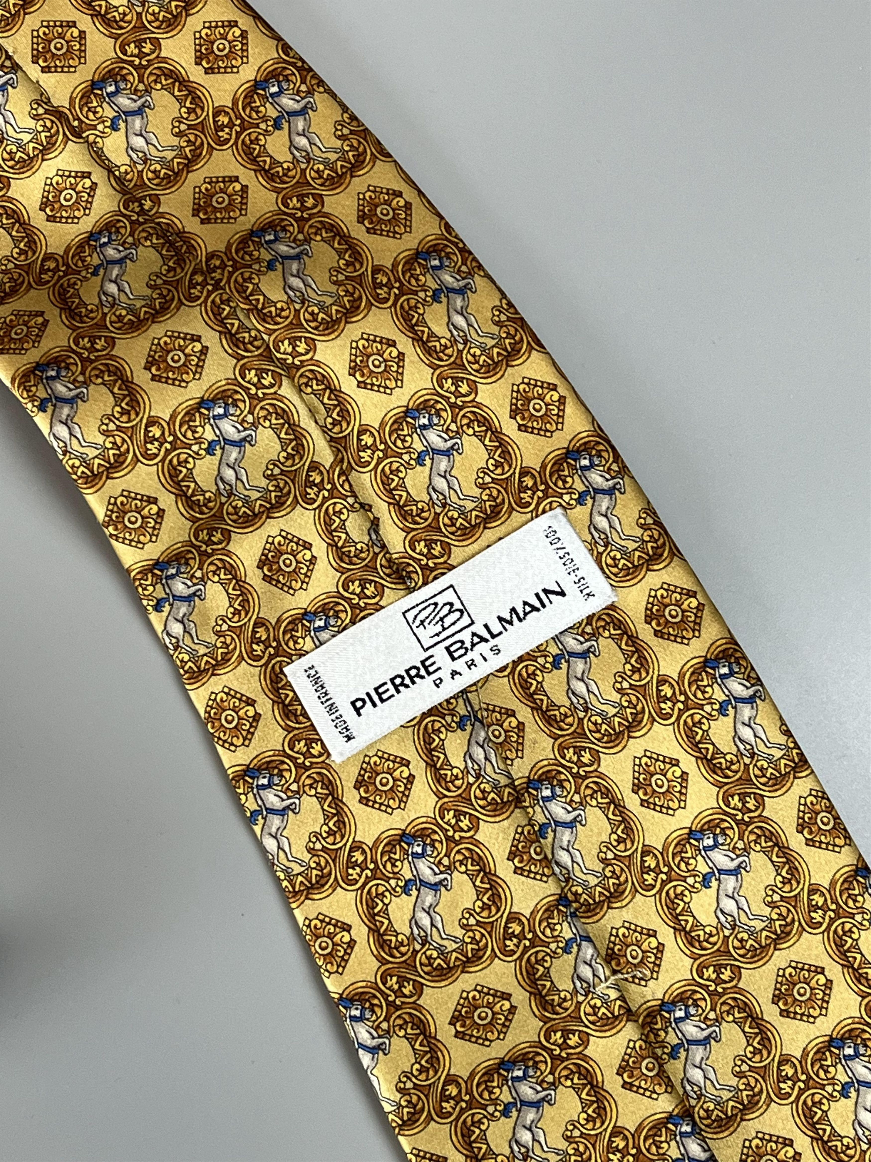 Balmain × Pierre Balmain VINTAGE BALMAIN TIE Size ONE SIZE - 2 Thumbnail