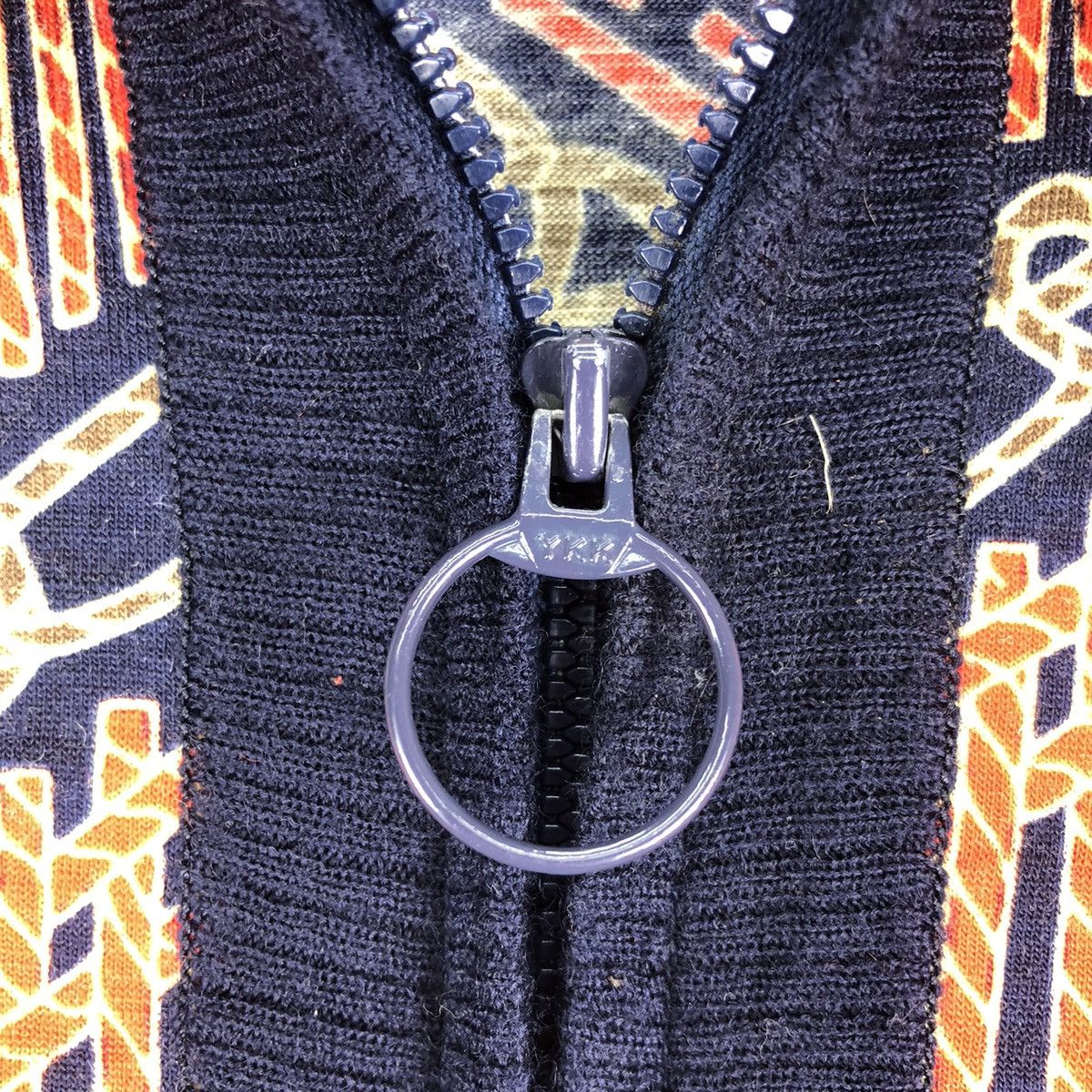 Japanese Brand × Vintage Vintage 90's Zipper Jacket Fullprint by President Size XS / US 0-2 / IT 36-38 - 10 Thumbnail