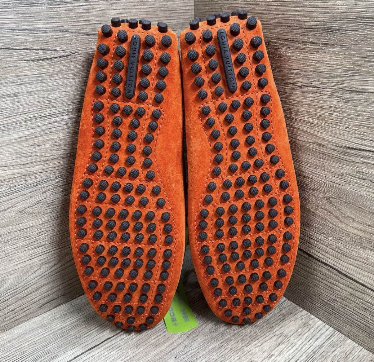 Louis Vuitton Louis Vuitton Porto Vecchio Circle Logo Driving Shoes J41 Size US 8 / EU 41 - 5 Thumbnail