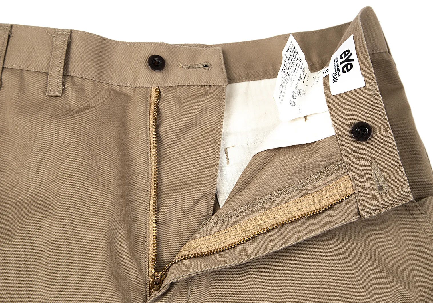 Junya Watanabe Half Chino Pants in Beige Size S Size US 30 / EU 46 - 4 Thumbnail