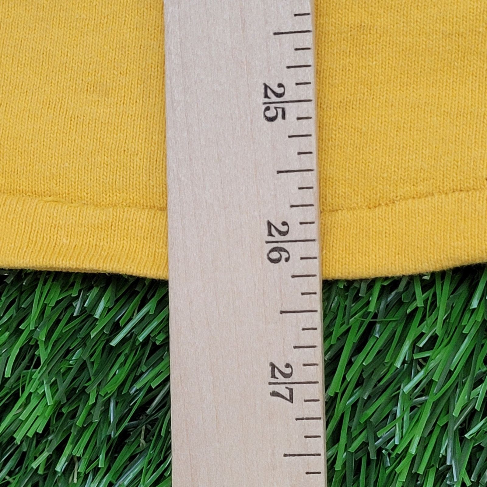 Champion Vintage 90s Champion Shirt Womens XL 22x26 Yellow USA Size XL / US 12-14 / IT 48-50 - 16 Thumbnail